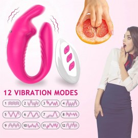 Clitoral G-Spot Rabbit Vibrator - Couple