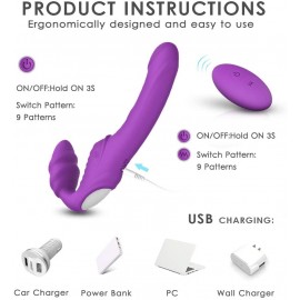 Strapless Dildo Vibrator