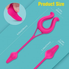 Vibrating Multi Massager with Butt Plug