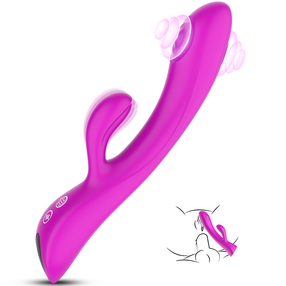 G-spot Rabbit Flapping Vibrator