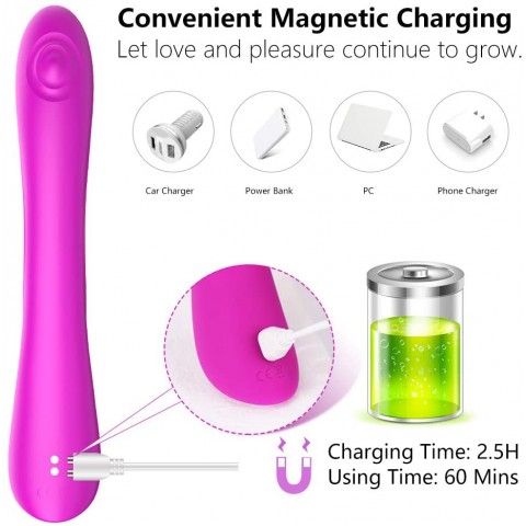 G-spot Rabbit Flapping Vibrator