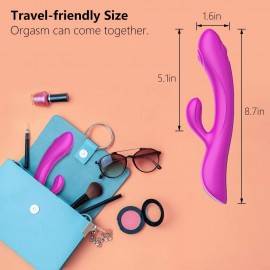 G-spot Rabbit Flapping Vibrator
