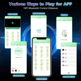 App & Remote Control Thrusting Anal Vibrator with Cock Ring