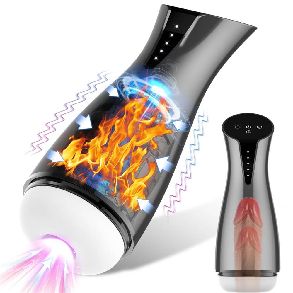 Intensity - Heated Male Masturbator Deepthroat Oral Cup