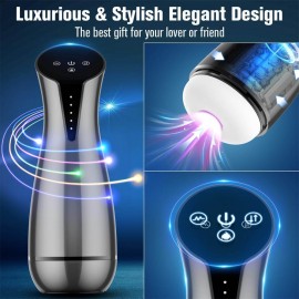 Intensity - Heated Male Masturbator Deepthroat Oral Cup