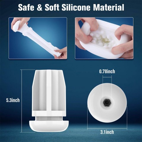 Intensity - Heated Male Masturbator Deepthroat Oral Cup