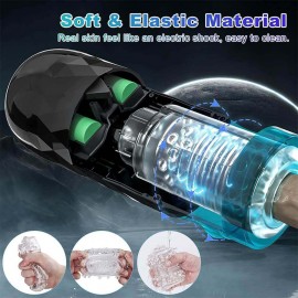 Automatic Rotating and Thrusting Suction Cup Masturbator