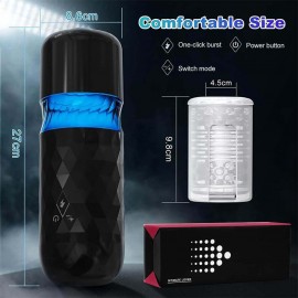 Automatic Rotating and Thrusting Suction Cup Masturbator