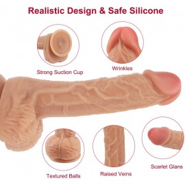 Realistic 7.5 Inch G-Spot Dildo